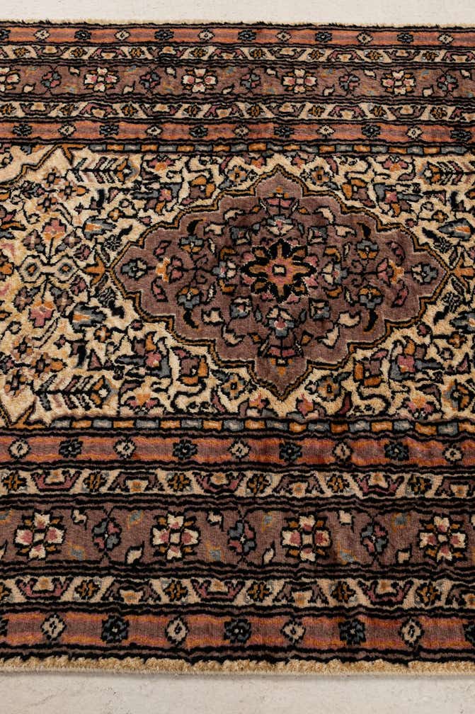 3' 2 x 5' 2 Hand Knotted Kashmir Oriental Rug