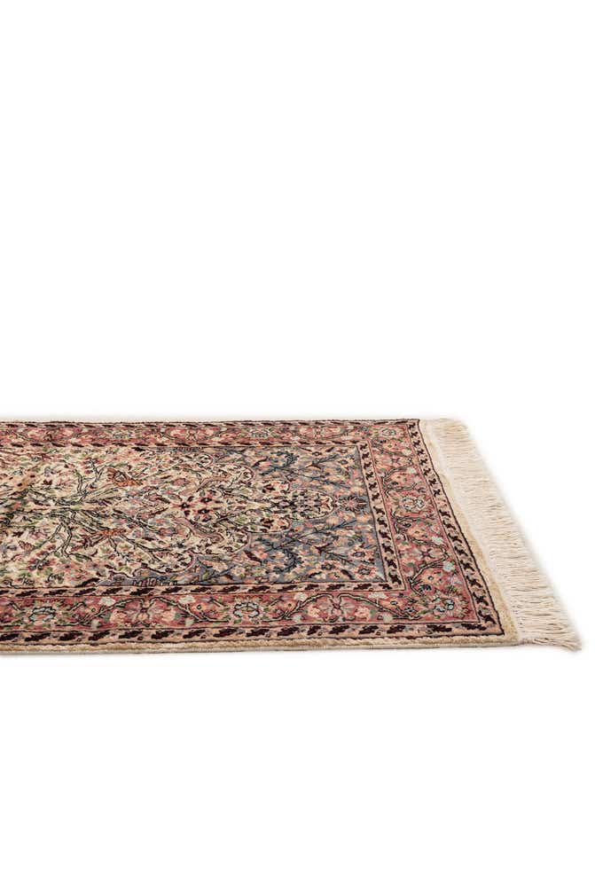 3' 2 x 5' 3 Hand Knotted Kashmir Oriental Rug