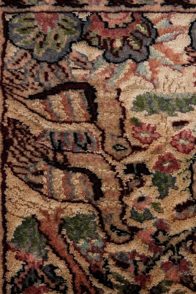 3' 2 x 5' 3 Hand Knotted Kashmir Oriental Rug