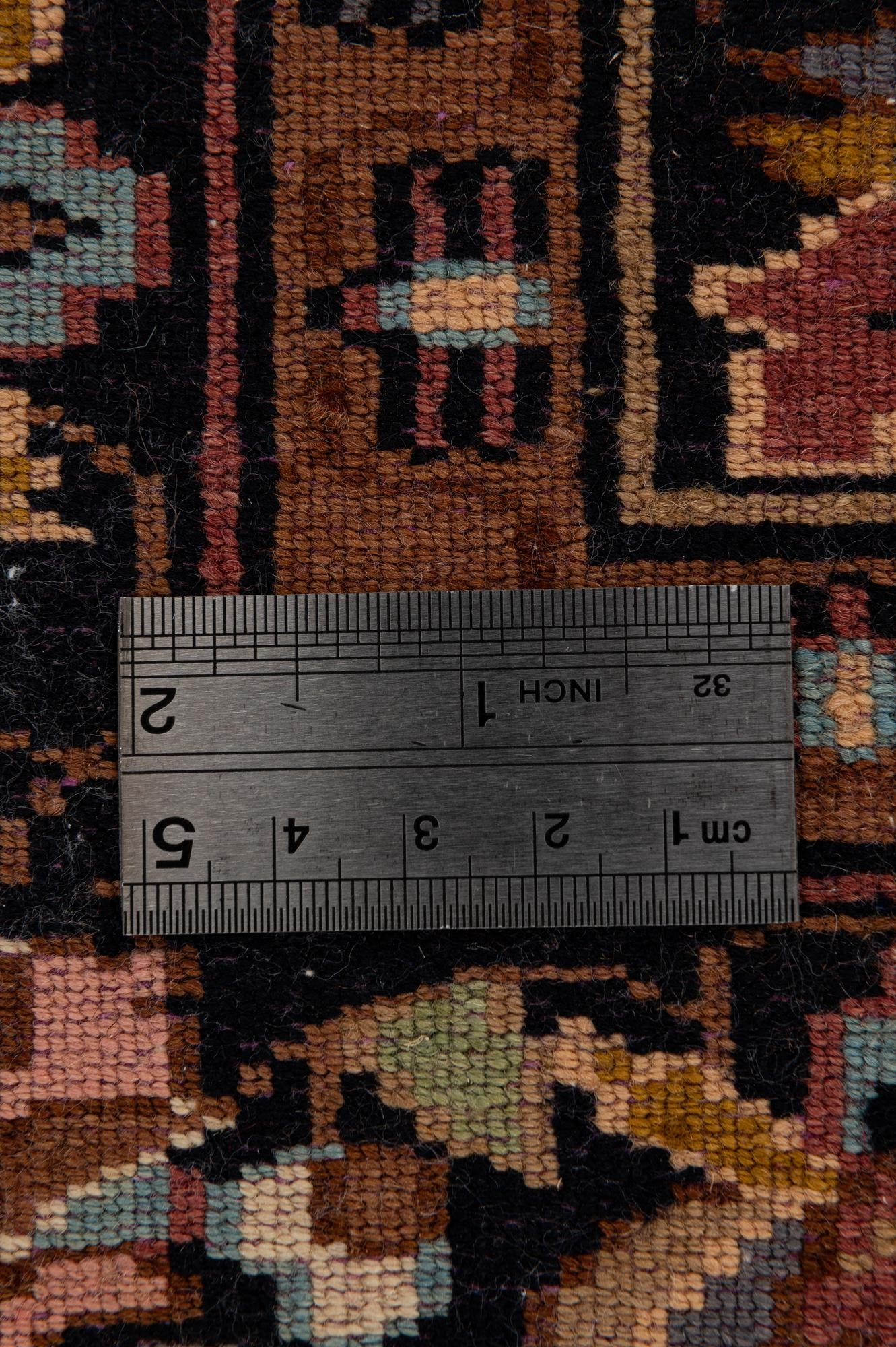 3' 3 x 5' Hand Knotted Kashmir Oriental Wool Rug