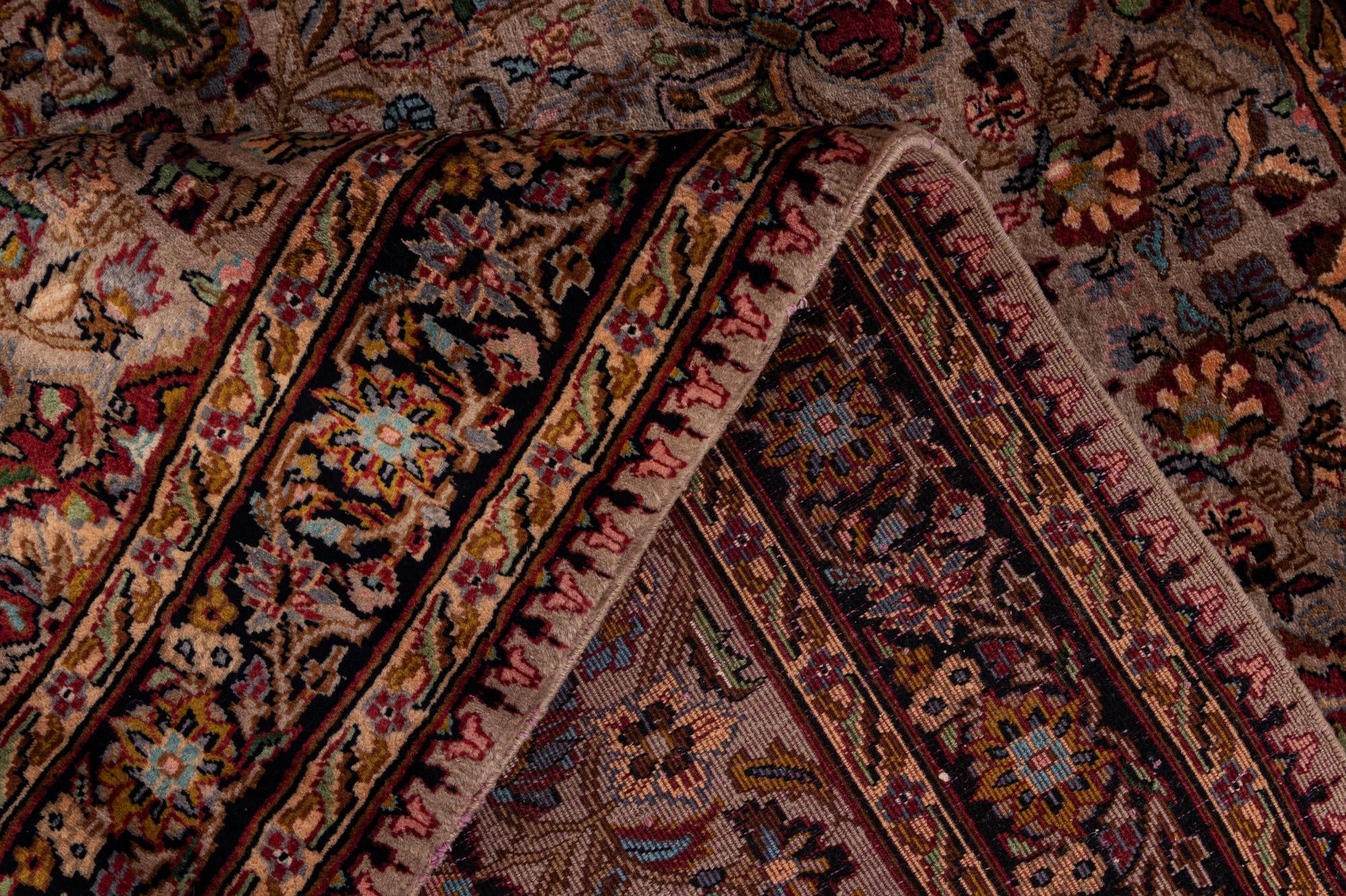 4' 1 x 6' 1 Hand Knotted Kashmir Rug