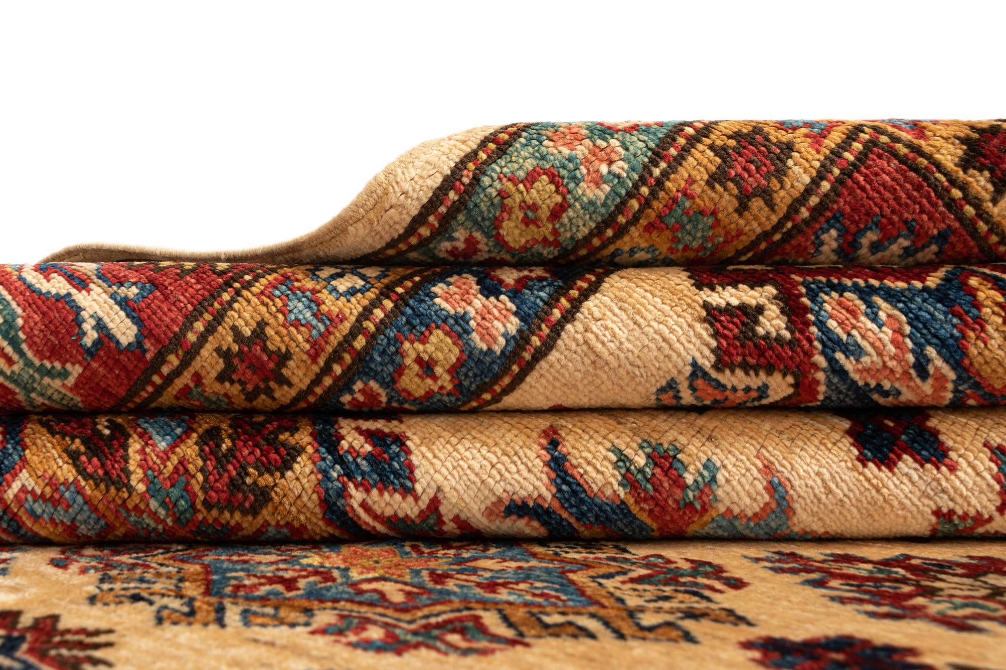 4' 11 x 6' 8 Kazak Wool Rug