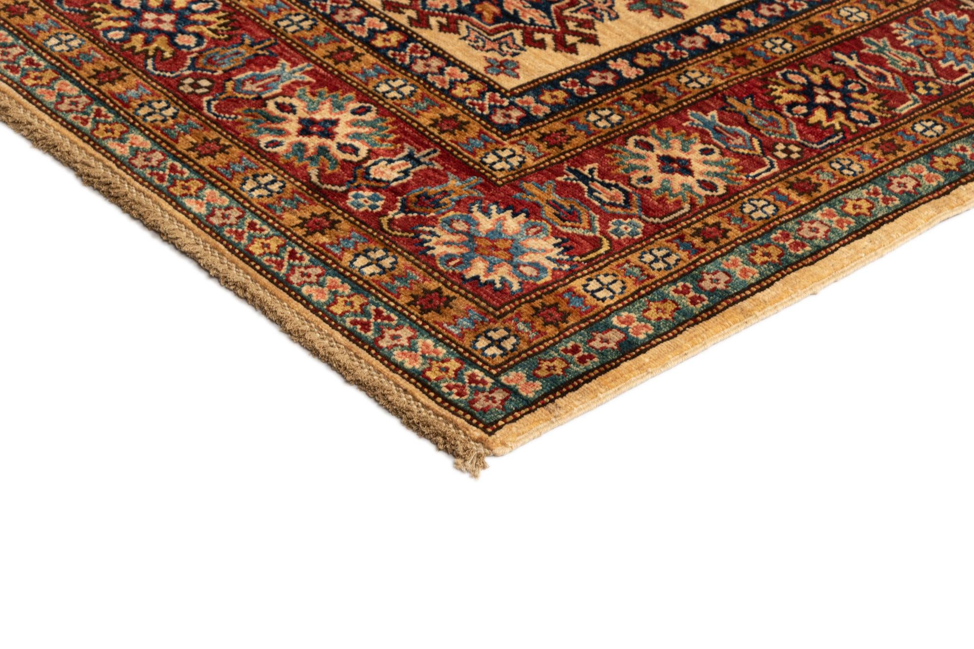 4' 11 x 6' 8 Kazak Wool Rug