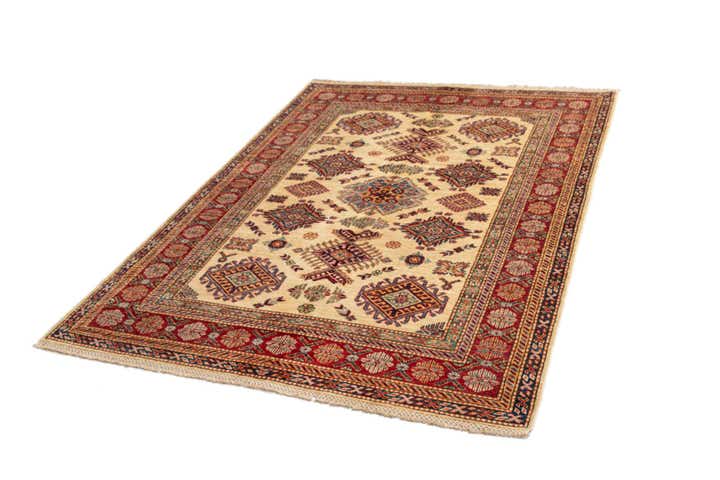 4' 11 x 6' 8 Kazak Wool Rug