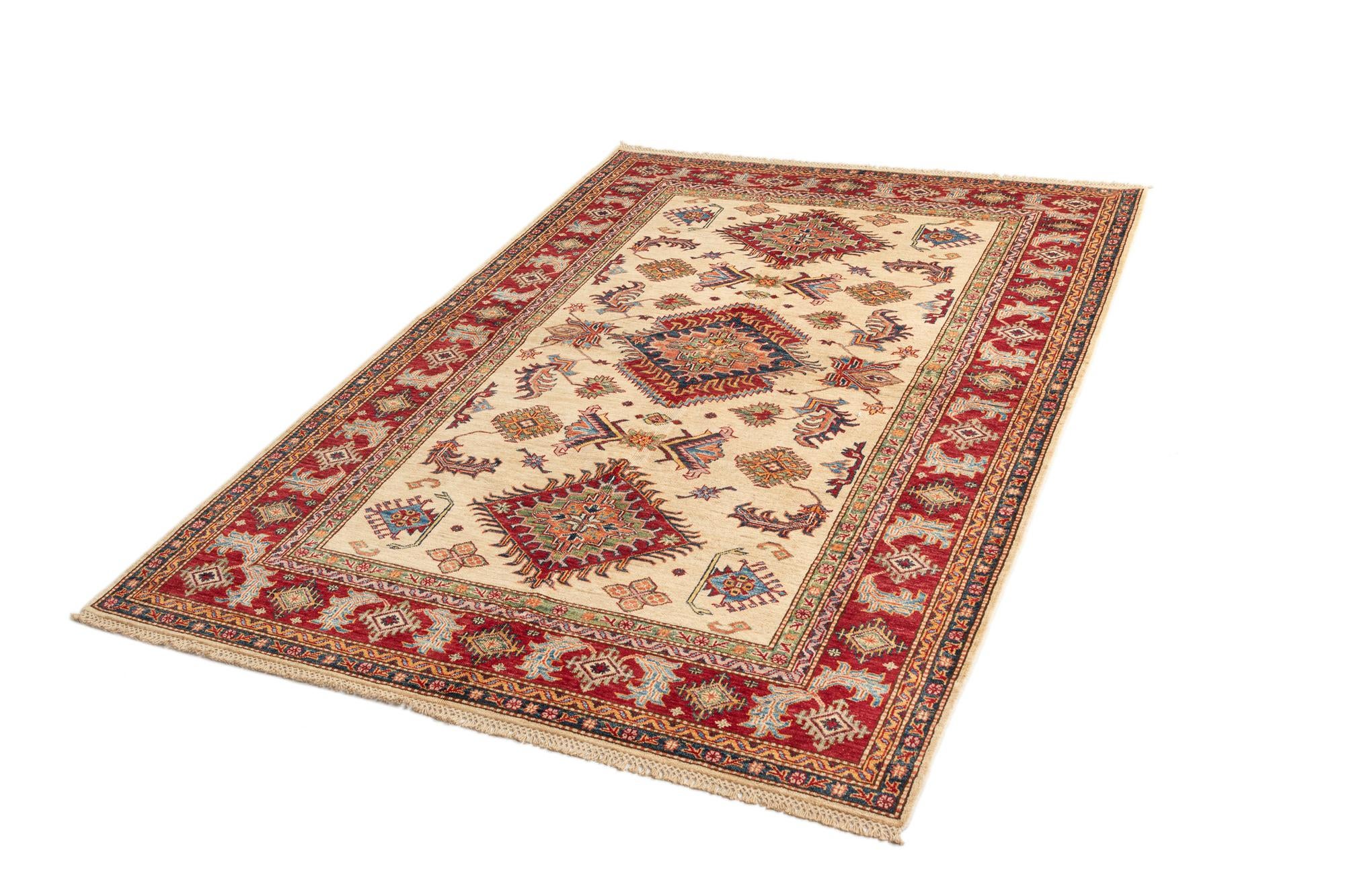 5' 6 x 8' Kazak Wool Rug