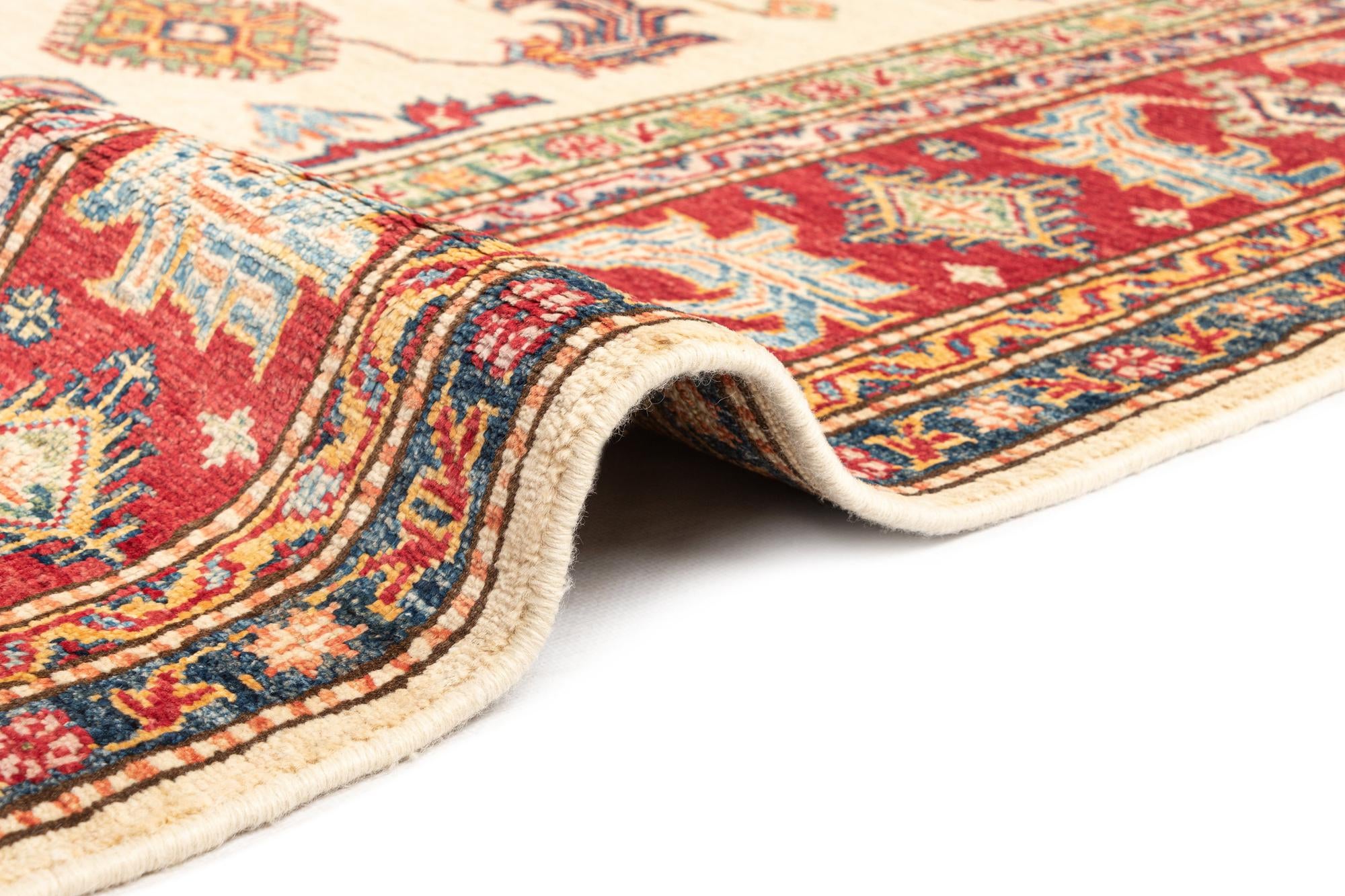 5' 6 x 8' Kazak Wool Rug