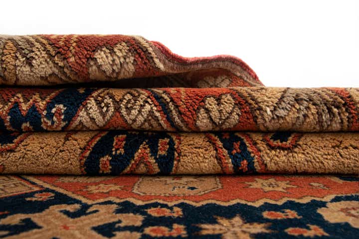 4' x 6' 6 Kazak Wool Rug