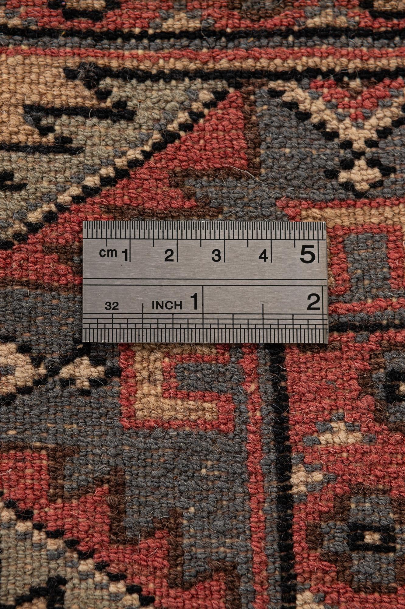 4' 2 x 6' 2 Hand Knotted Kazak Oriental Wool Rug