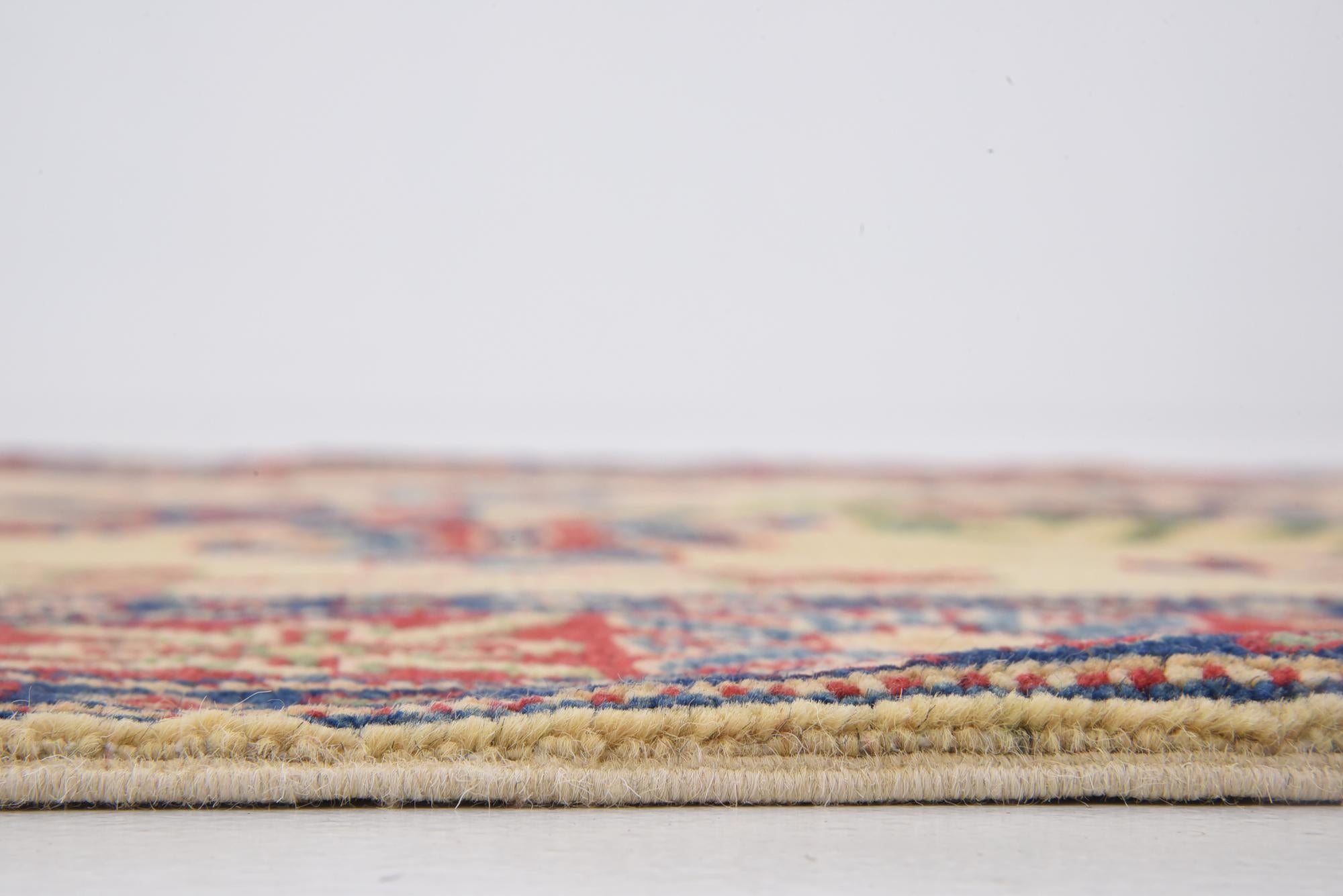 105cm x 145cm anudado a mano Kazak Alfombra Oriental