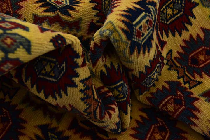 4' x 5' 6 Hand Knotted Kazak Rug