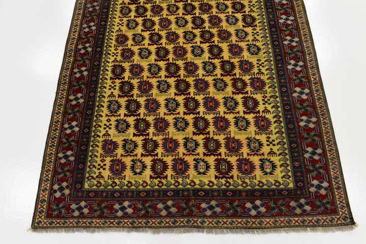 4' x 5' 6 Hand Knotted Kazak Rug