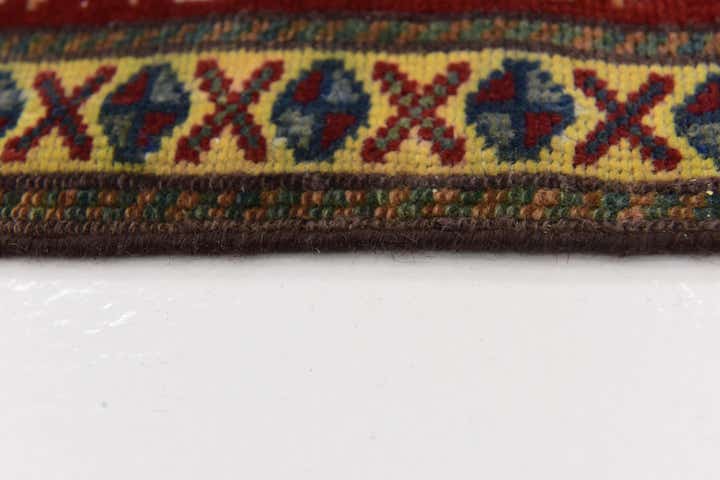 4' x 5' 6 Hand Knotted Kazak Rug