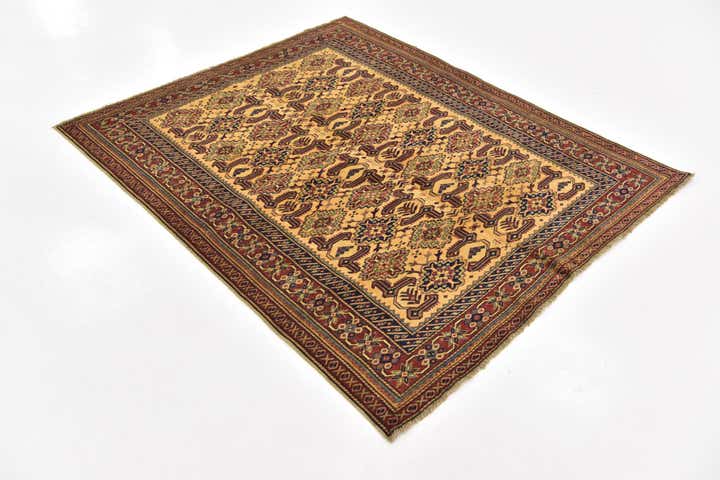 4' 10 x 5' 10 Hand Knotted Kazak Oriental Rug