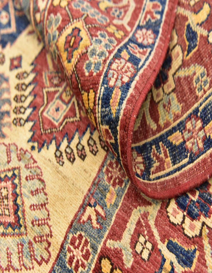Detail image of 6' x 8'  Hand Knotted Kazak Oriental Rug