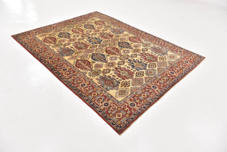 Detail image of 6' x 8' Hand Knotted Kazak Oriental Rug