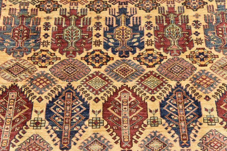 Detail image of 6' x 8' Hand Knotted Kazak Oriental Rug