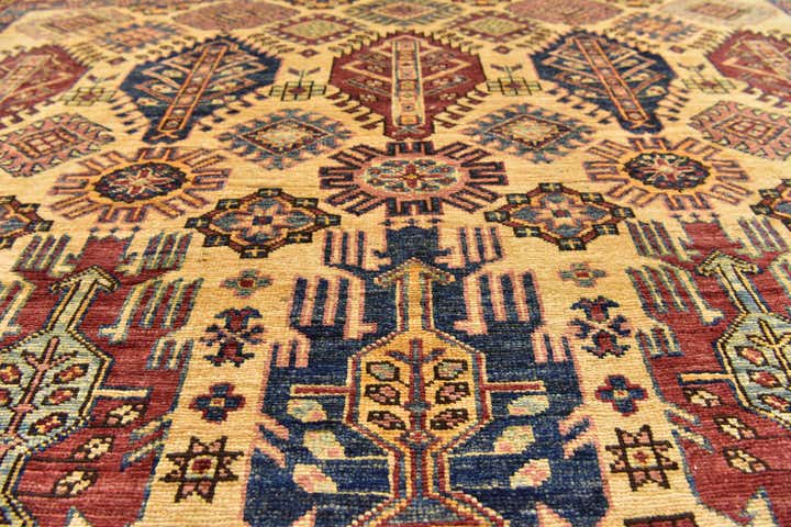 6' x 8' Hand Knotted Kazak Oriental Rug