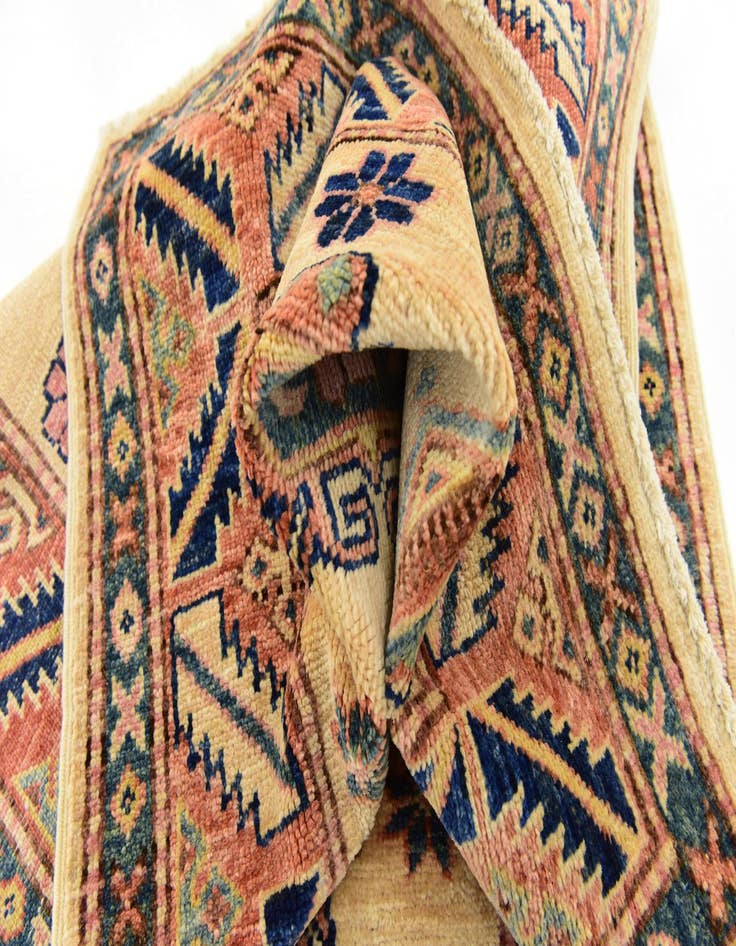 Detail image of 2' 7 x 4' 2 Hand Knotted Kazak Rug