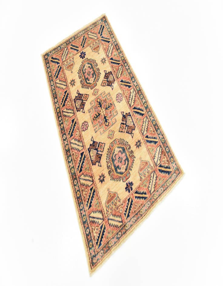 Detail image of 2' 7 x 4' 2 Hand Knotted Kazak Rug