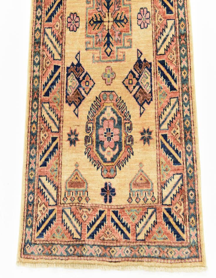 Detail image of 2' 7 x 4' 2 Hand Knotted Kazak Rug