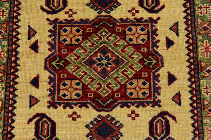 2' 9 x 4' Hand Knotted Kazak Rug