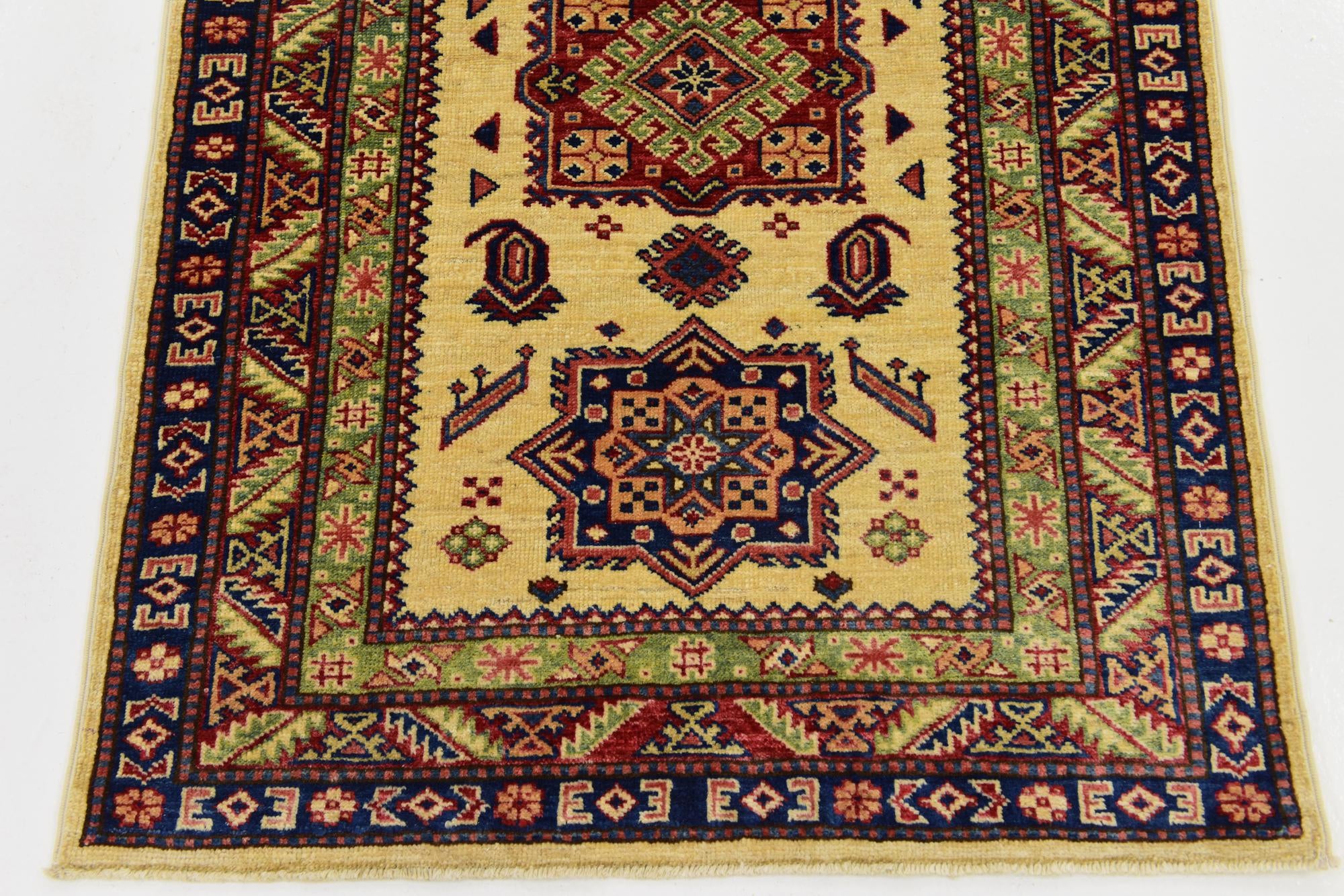 85cm x 120cm anudado a mano Kazak Alfombra