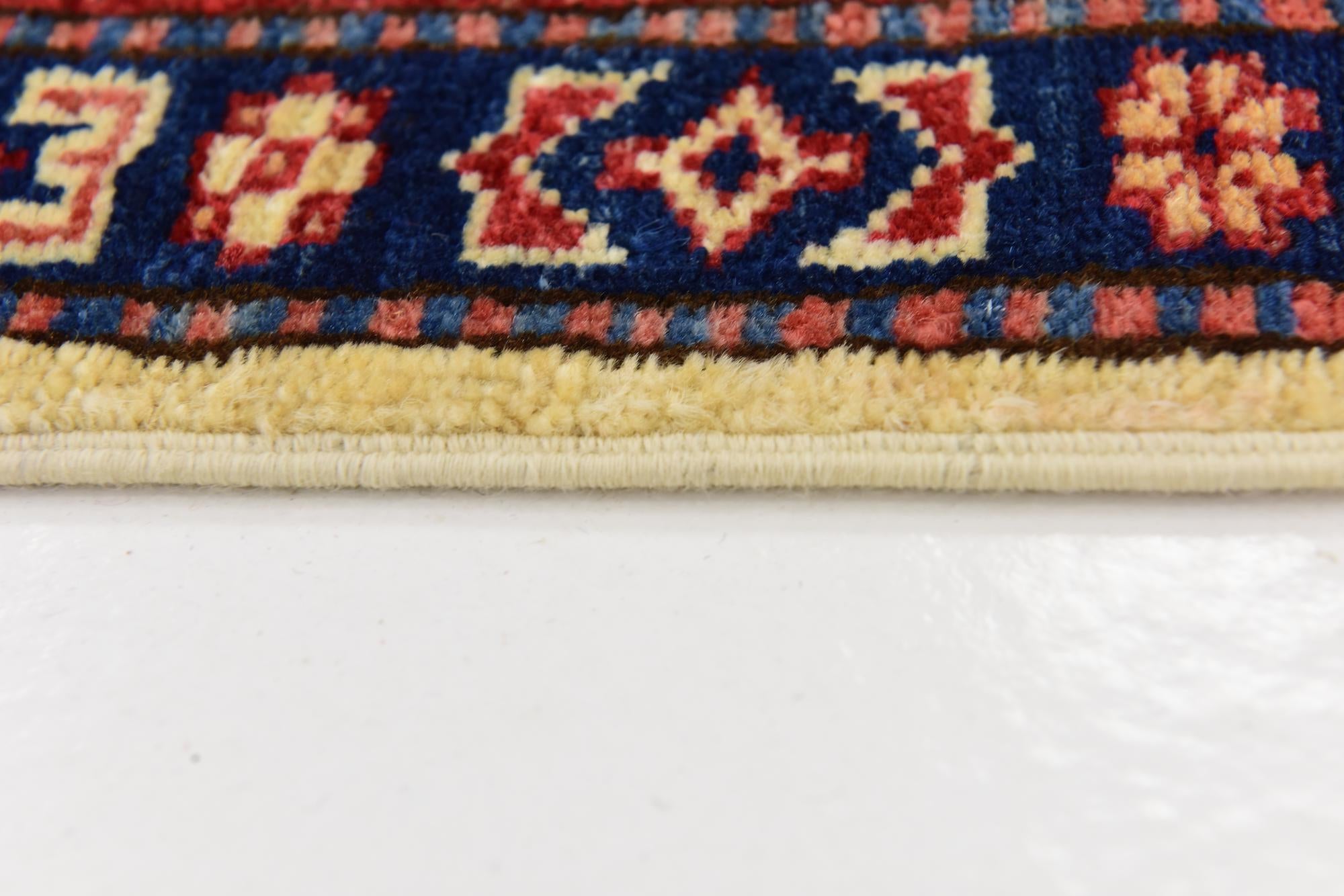 85cm x 120cm anudado a mano Kazak Alfombra