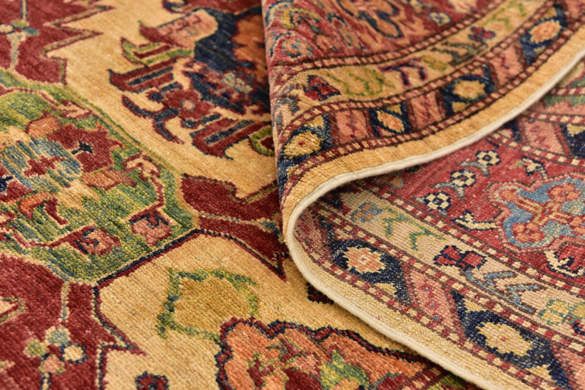 6' 8 x 10' 4 Hand Knotted Kazak Oriental Rug
