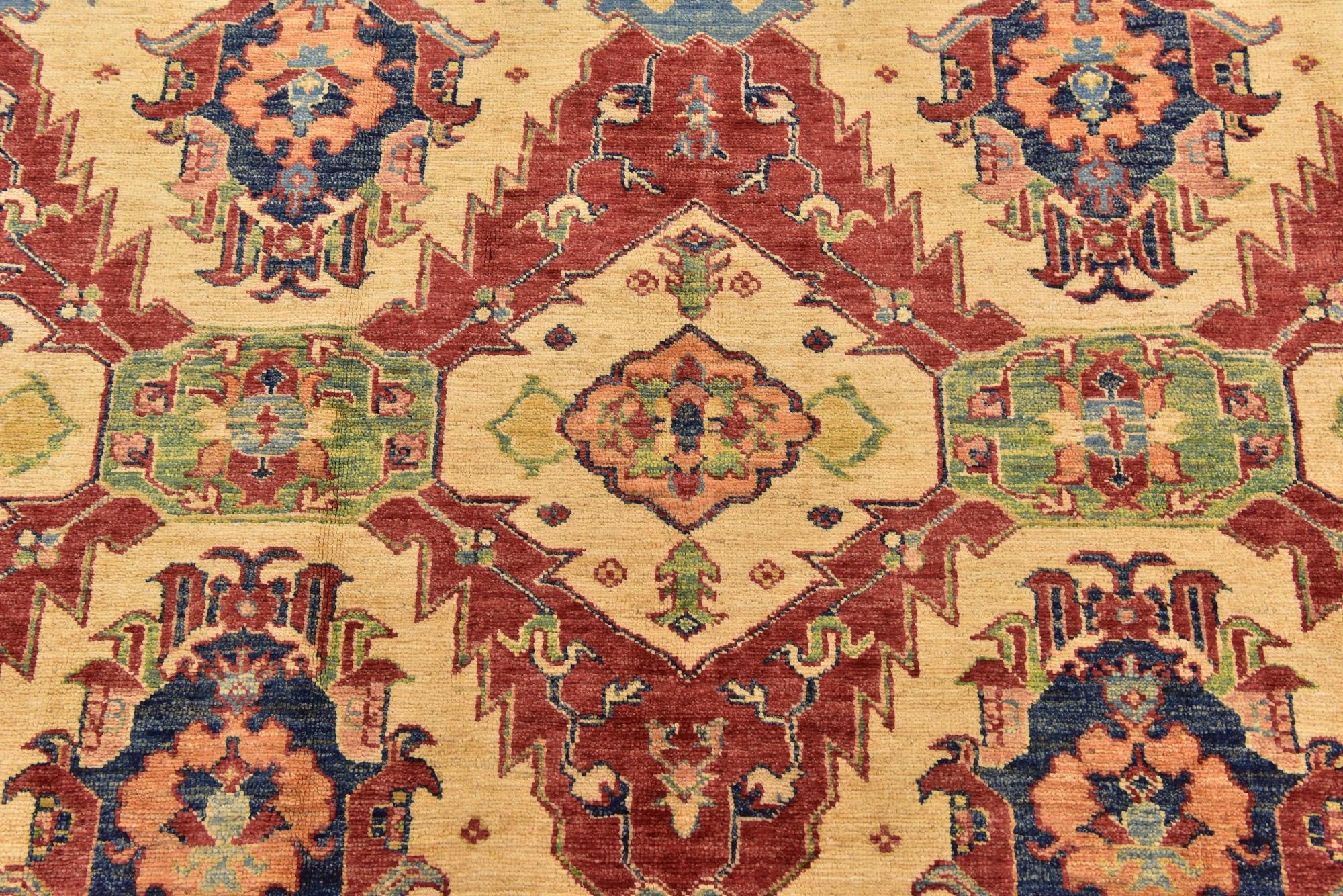 6' 8 x 10' 4 Hand Knotted Kazak Oriental Rug