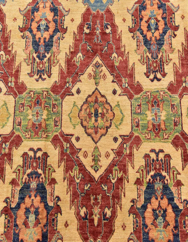 Detail image of 6' 8 x 10' 4  Hand Knotted Kazak Oriental Rug