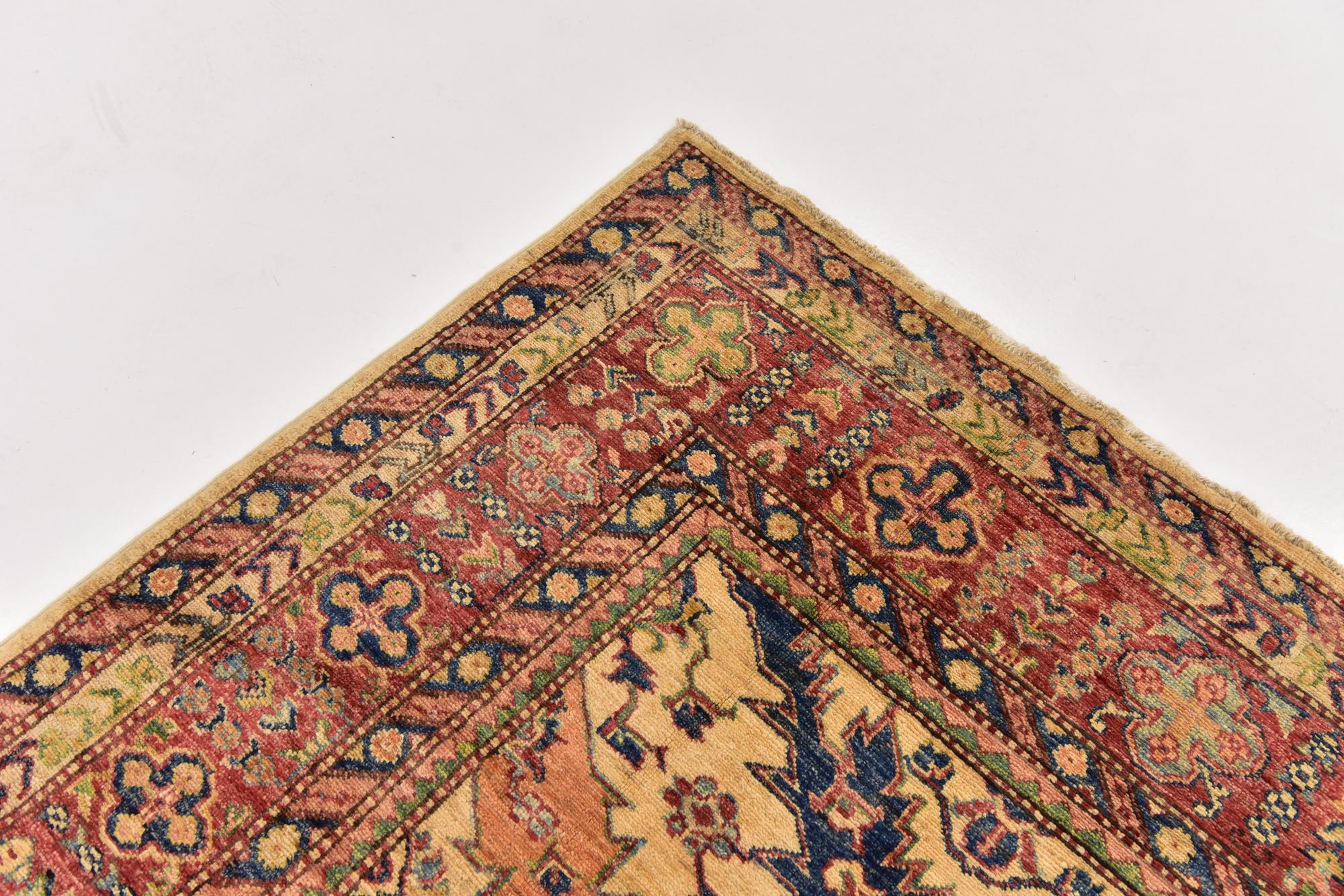 6' 8 x 10' 4 Hand Knotted Kazak Oriental Rug