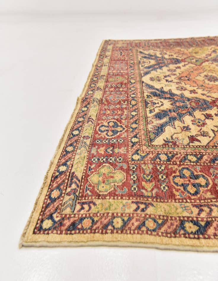 Detail image of 6' 8 x 10' 4  Hand Knotted Kazak Oriental Rug