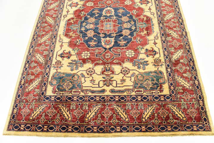 6' x 7' 8 Hand Knotted Kazak Rug