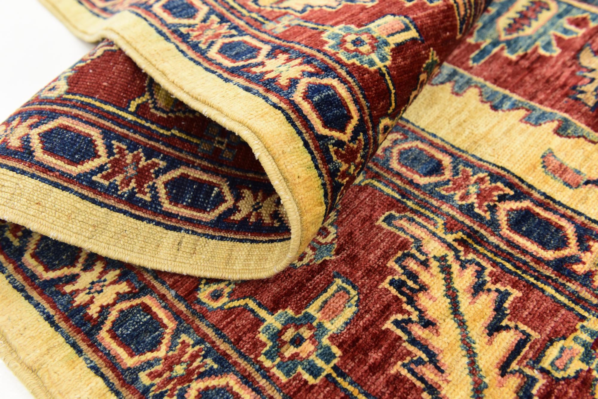 6' x 7' 8 Hand Knotted Kazak Rug