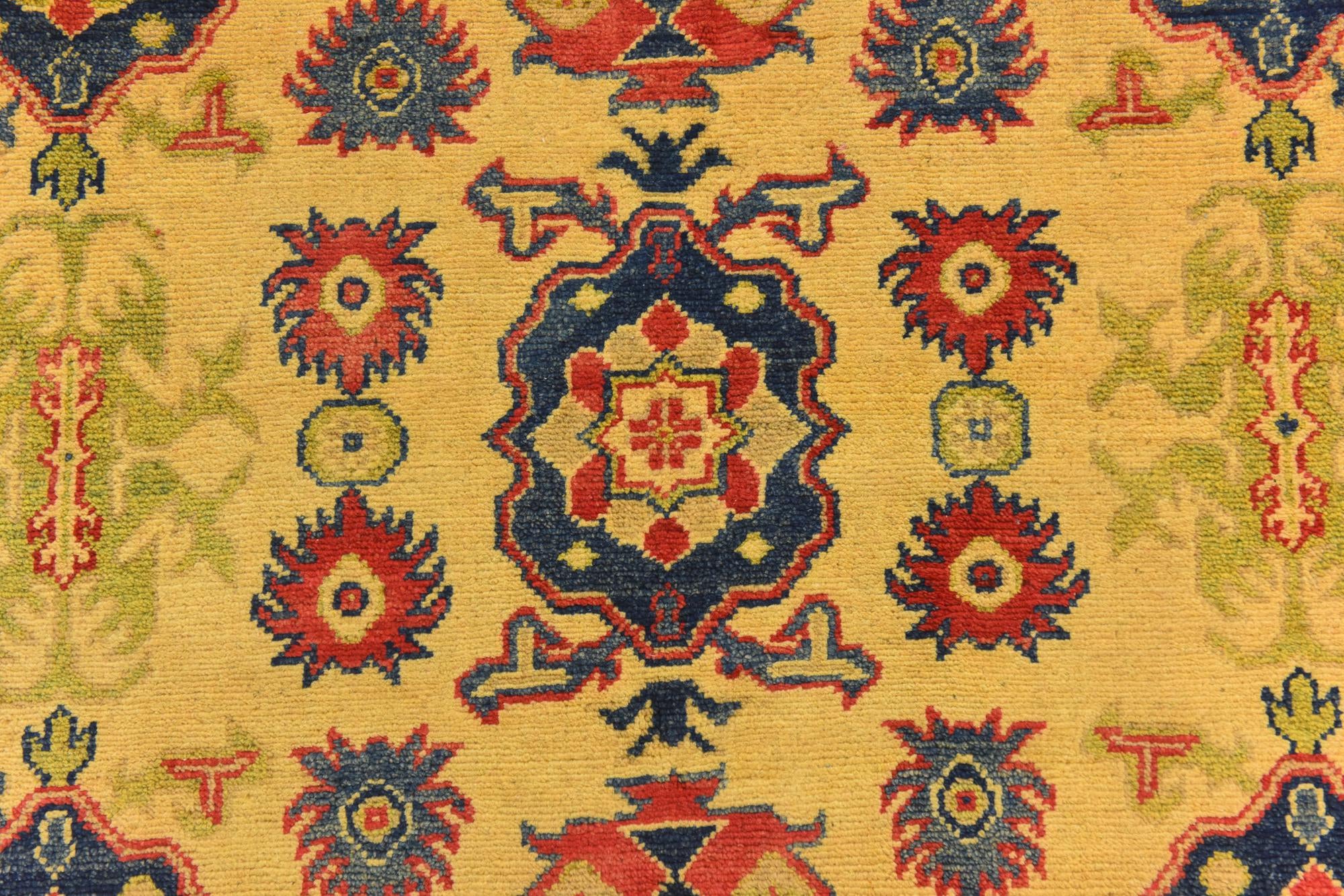 5' 2 x 7' Hand Knotted Kazak Rug