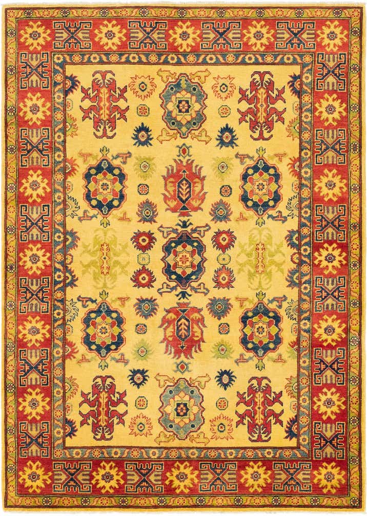 5' 2 x 7' Hand Knotted Kazak Rug
