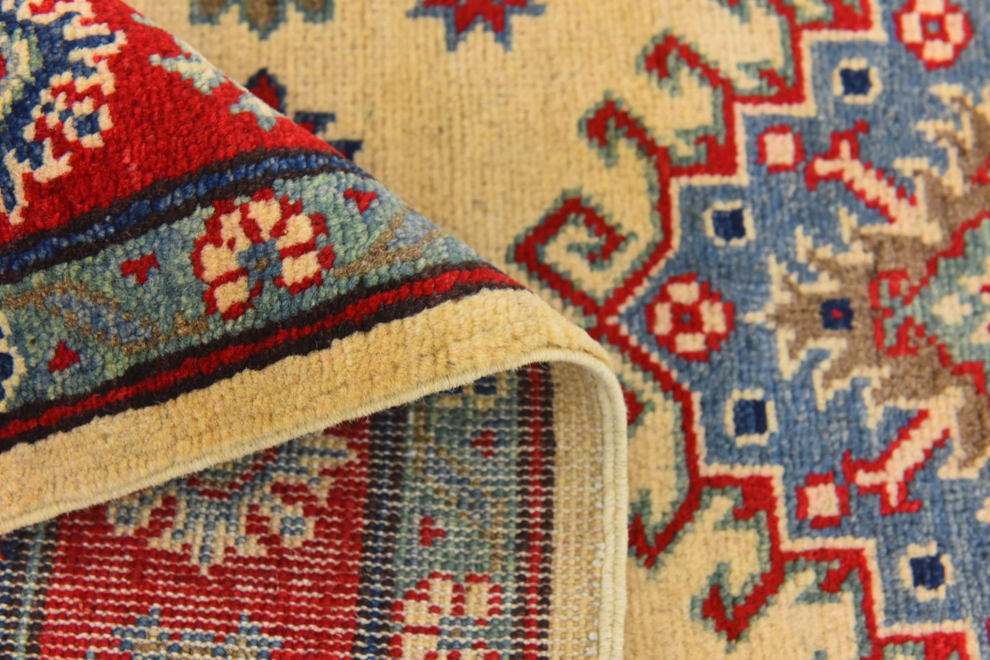 4' 2 x 6' Hand Knotted Kazak Rug