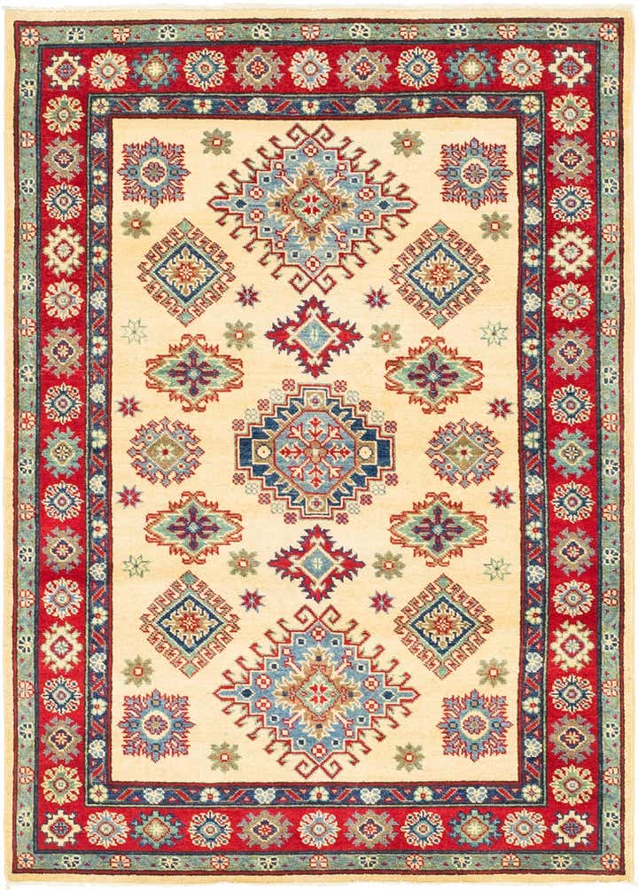 4' 2 x 6' Hand Knotted Kazak Rug