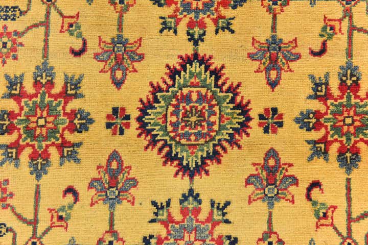 4' x 6' Hand Knotted Kazak Rug