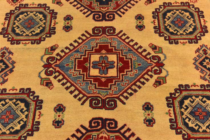 Detail image of 6' x 7' 9 Hand Knotted Kazak Rug