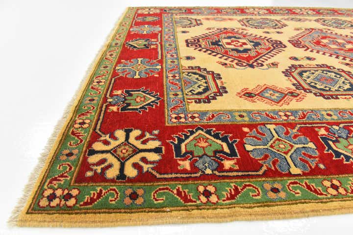 6' x 7' 9 Hand Knotted Kazak Rug