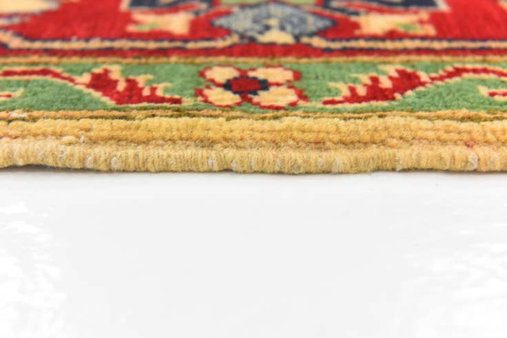 Detail image of 6' x 7' 9 Hand Knotted Kazak Rug