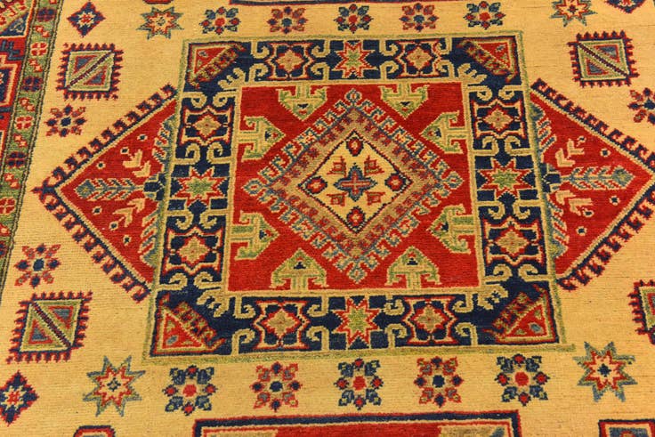 Detail image of 5' 5 x 8' 1 Hand Knotted Kazak Rug