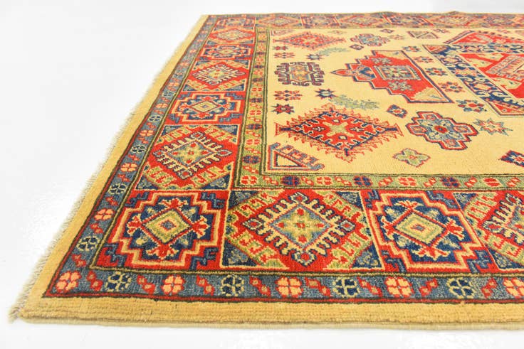 Detail image of 5' 5 x 8' 1 Hand Knotted Kazak Rug