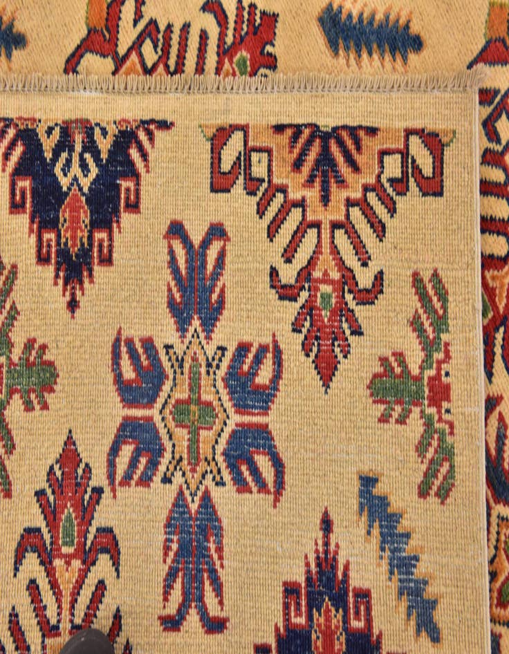 Detail image of 6' 9 x 8' 7  Hand Knotted Kazak Rug