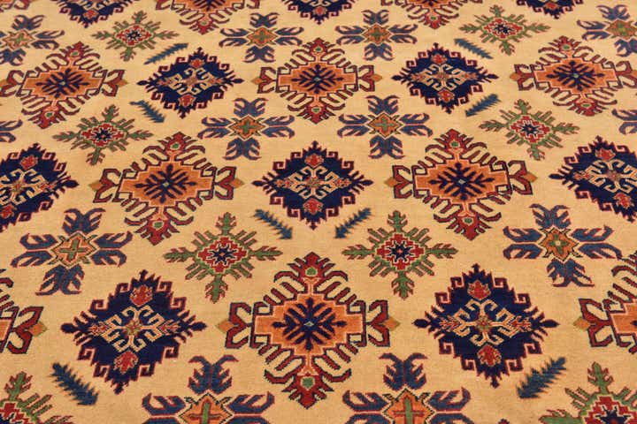 6' 9 x 8' 7 Hand Knotted Kazak Rug