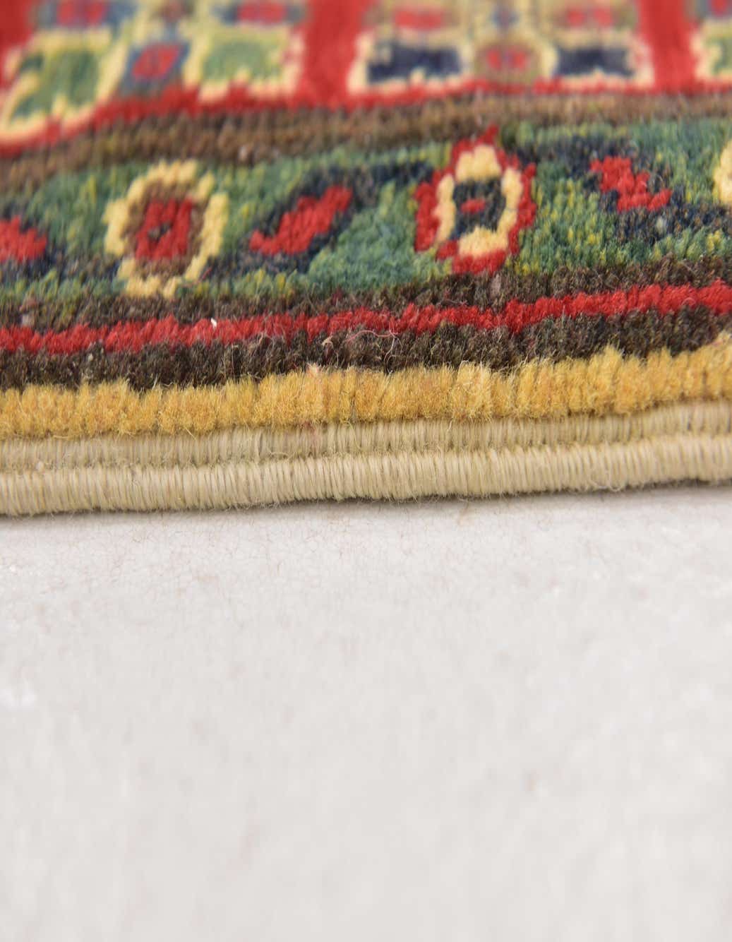 Detail image of 3' 3 x 4' 10  Hand Knotted Unique Loom Kazak Rug