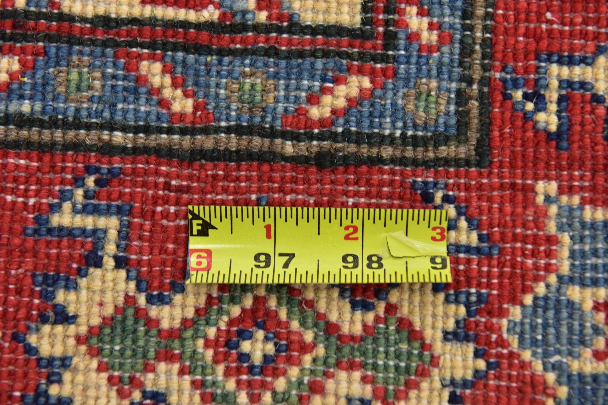 4' x 5' 10 Hand Knotted Kazak Rug