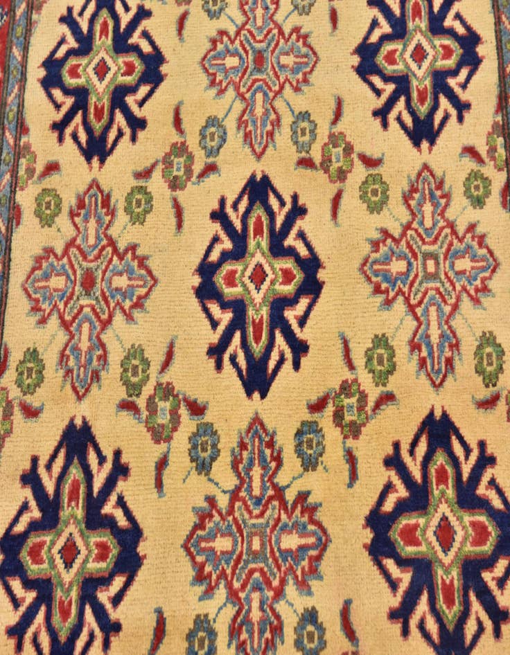 Detail image of 4' x 5' 10  Hand Knotted Kazak Rug