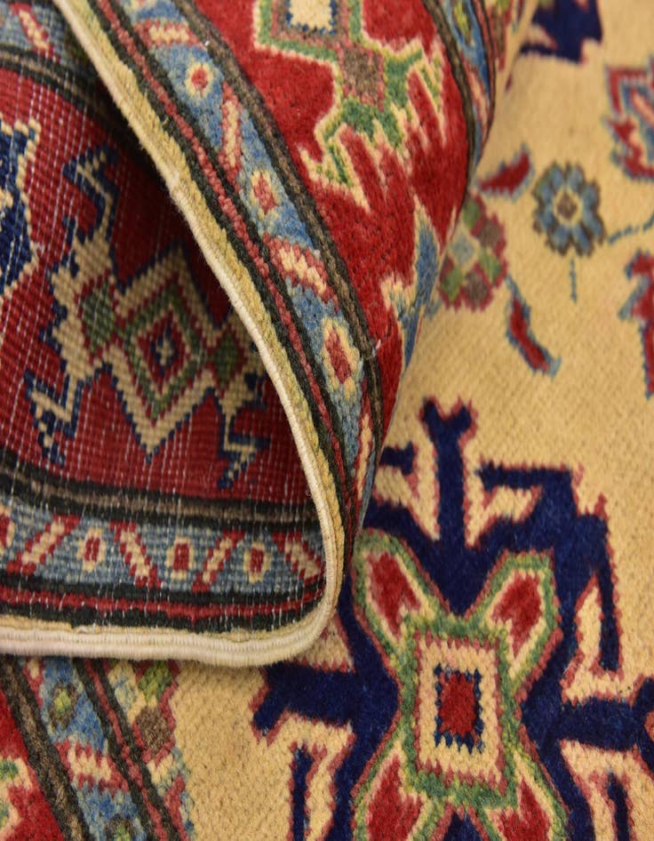 Detail image of 4' x 5' 10  Hand Knotted Kazak Rug